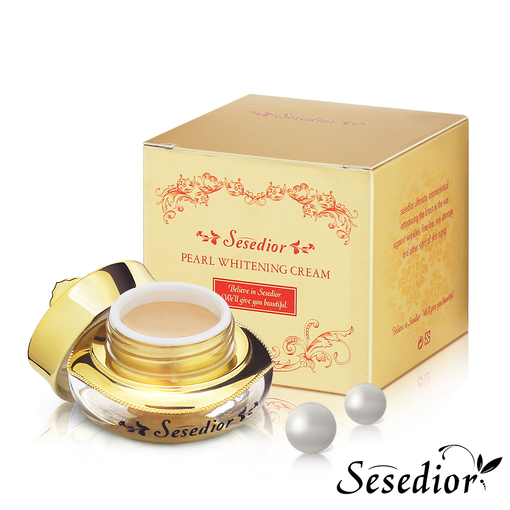 【Sesedior】奢華白皙緊緻珍珠膏